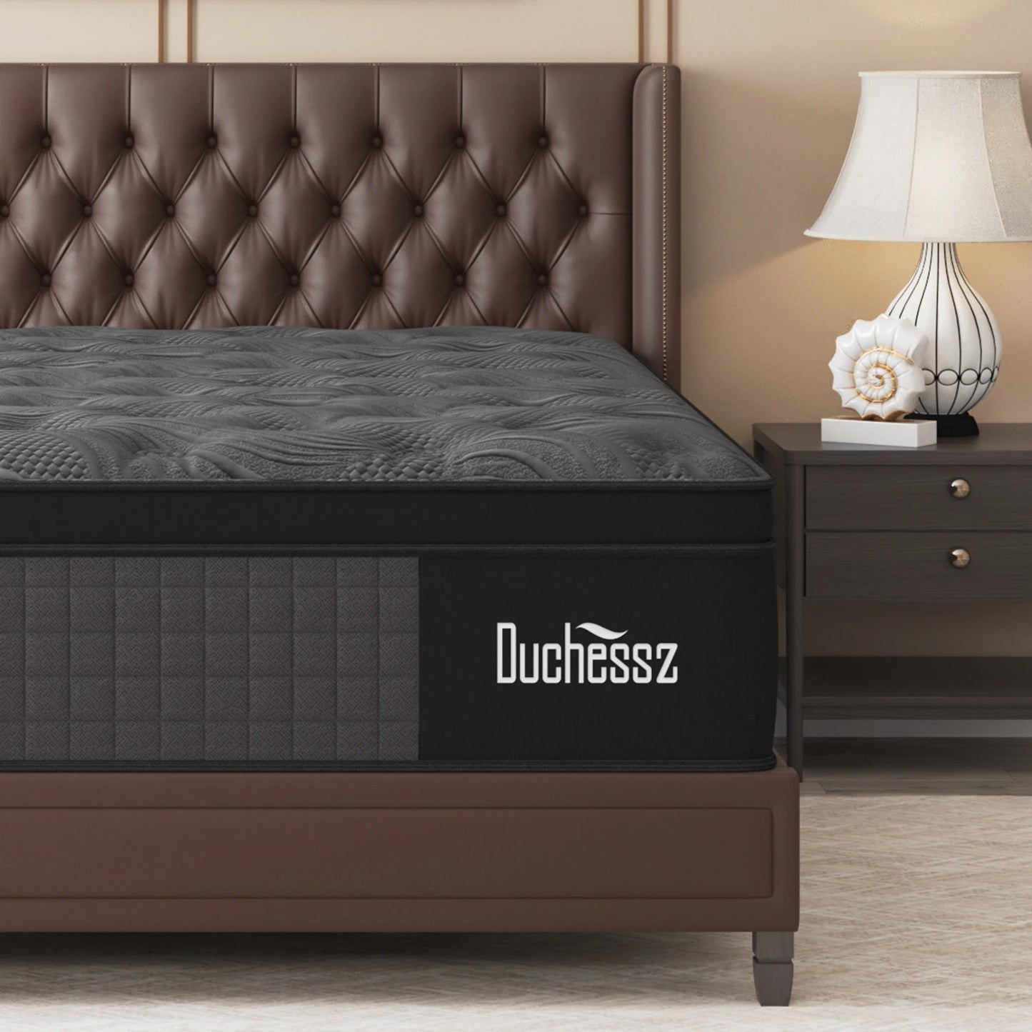 Sweetlove Euro Top Hybrid Mattress – Pocket Spring & Gel Memory Foam, Medium Firm, 14"