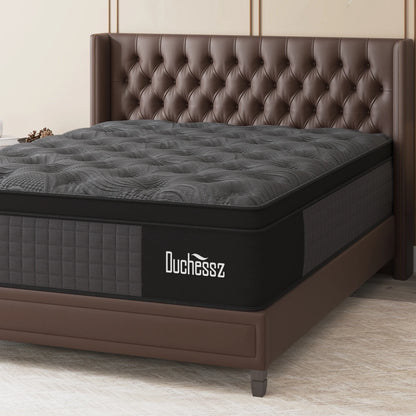 Sweetlove Euro Top Hybrid Mattress – Pocket Spring & Gel Memory Foam, Medium Firm, 14"
