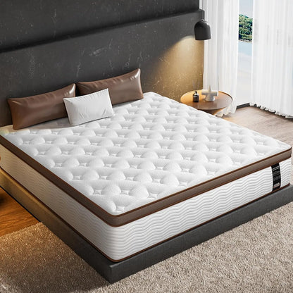 Firm Hybrid Mattress – Back Pain Relief & Orthopedic Spinal Support