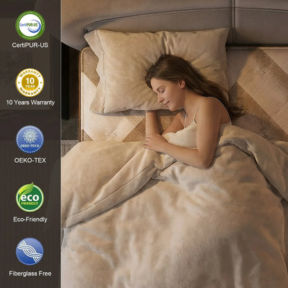 Sweetlove Hybrid Pocket Spring Mattress – Gel Memory Foam, Medium Firm, 12" & 14"