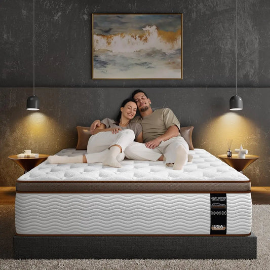 Firm Hybrid Mattress – Back Pain Relief & Orthopedic Spinal Support